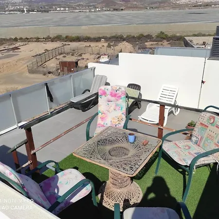 Okeanos Sea View Terrace 1 Bedroom Lt2-m Lägenhet El Médano